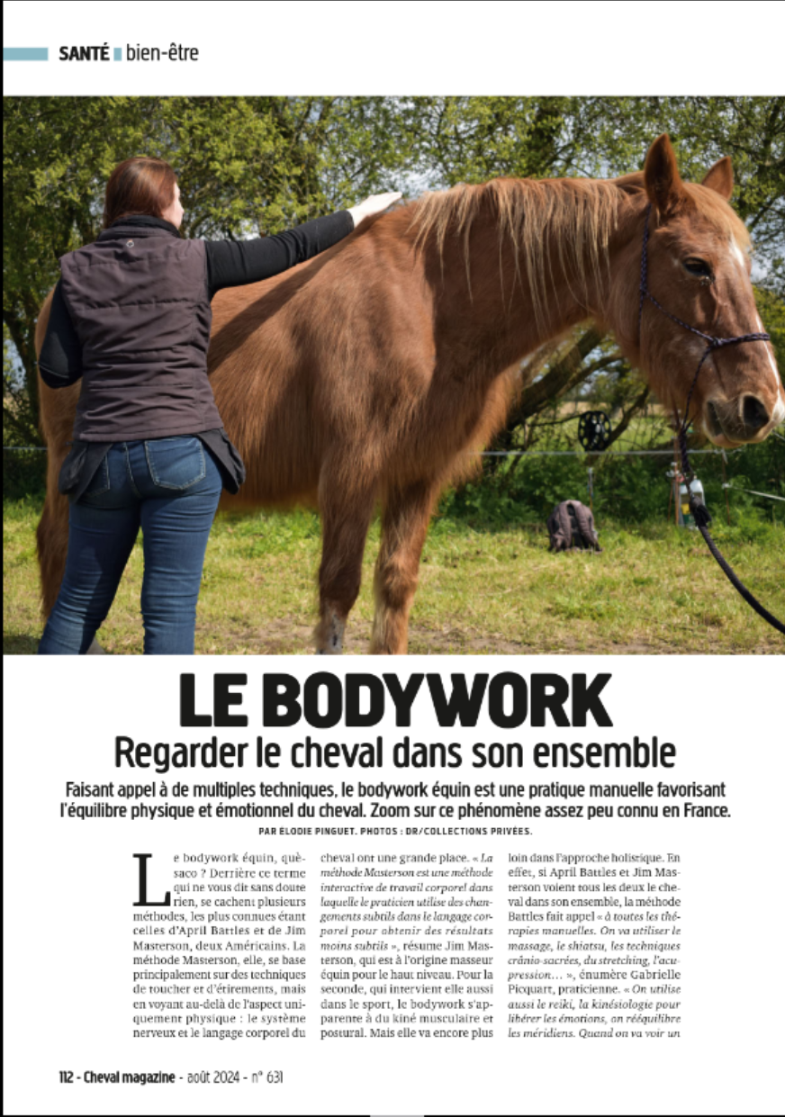 Article Cheval Magazine - Page 1